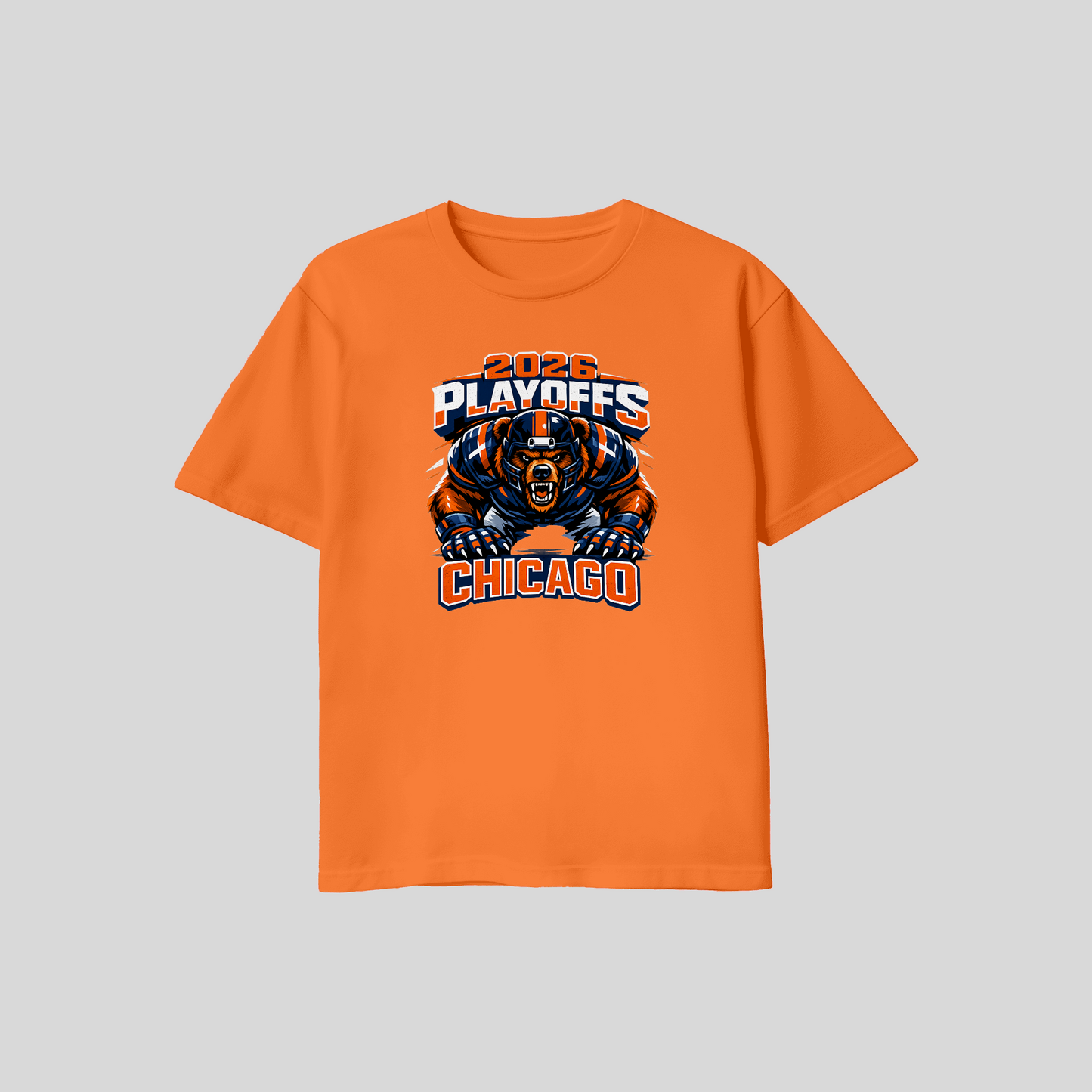Football Playoff Hoodies – Custom Team Color Hoodies & Chicago Playoff Tees