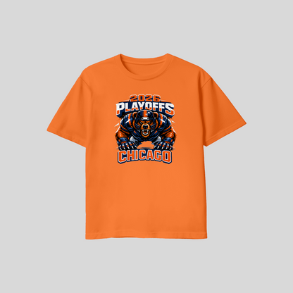 Football Playoff Hoodies – Custom Team Color Hoodies & Chicago Playoff Tees