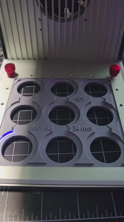 9 Silicone Circle Dog Tag Jig xTool F1 Laser Engraver
