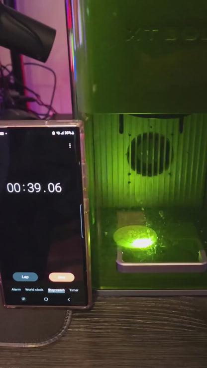 2" Coin Jig for Xtool F1 Laser Engraver