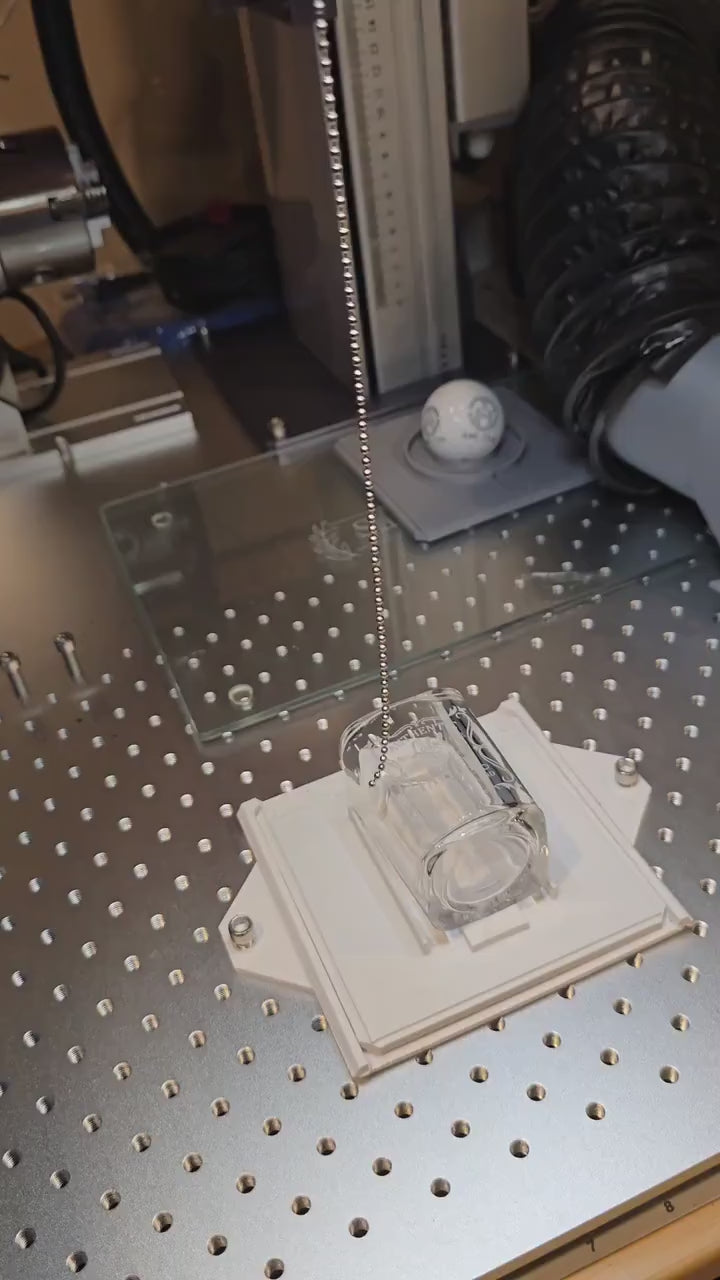 Light Frame for Fiber Lasers Fiber Cob Light, Led light for fiber laser, 3D Printed Jig, xTool Fiber Laser Jig, Fiber Jig,
