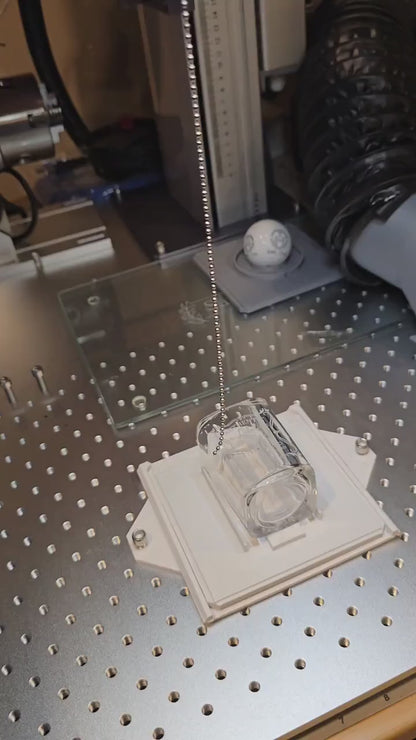 Light Frame for Fiber Lasers Fiber Cob Light, Led light for fiber laser, 3D Printed Jig, xTool Fiber Laser Jig, Fiber Jig,