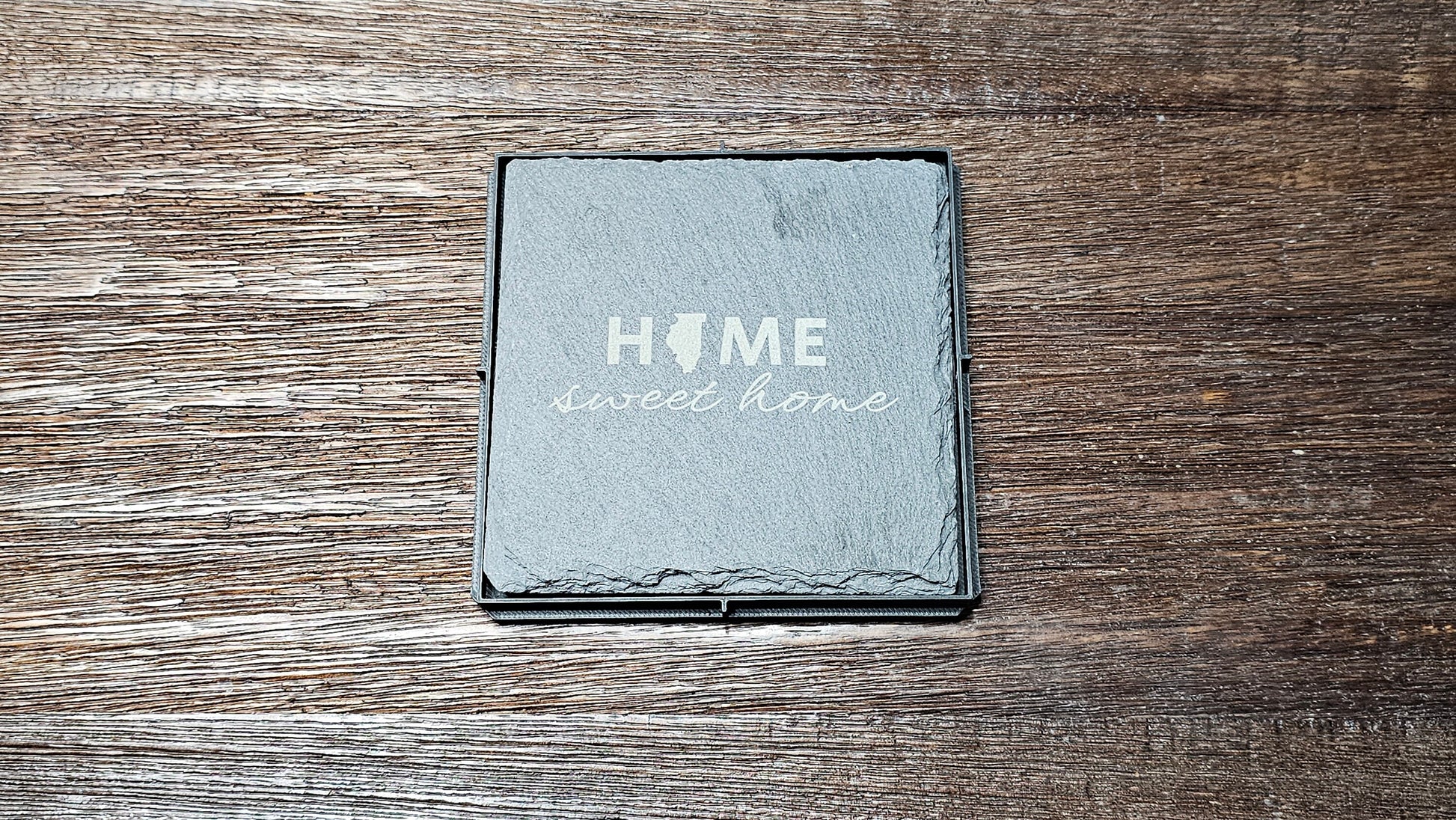 Xtool F1 Square and Circle Slate Coaster  Jig