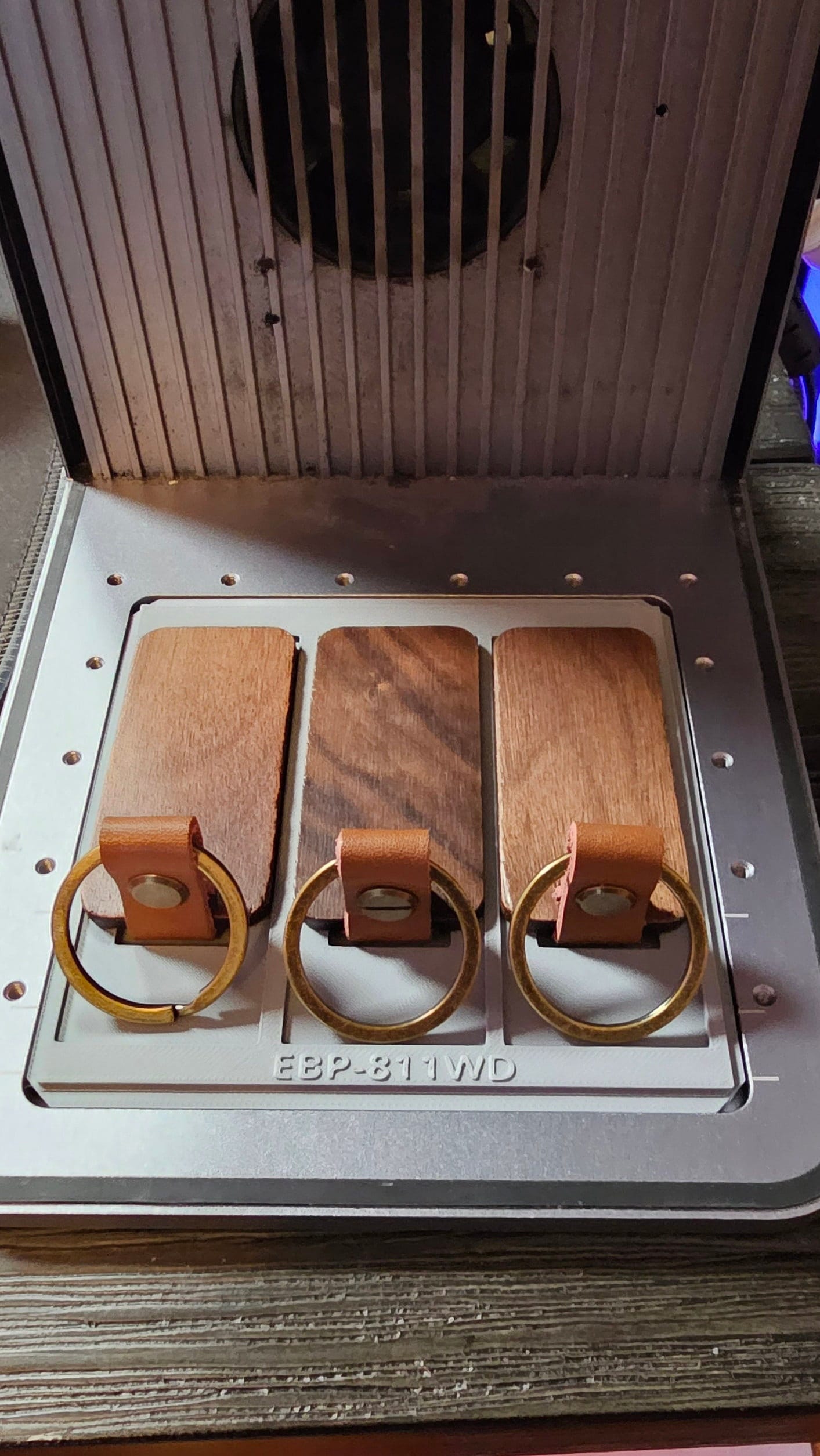 Xtool F1 Wood Key Chain Jig
