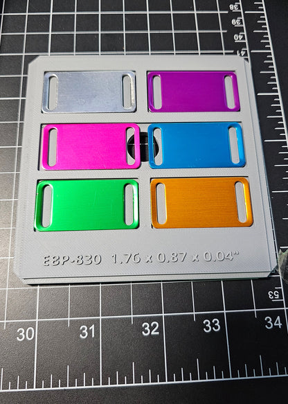 6 Coller Dog Tag Jig xTool F1 Laser Engraver