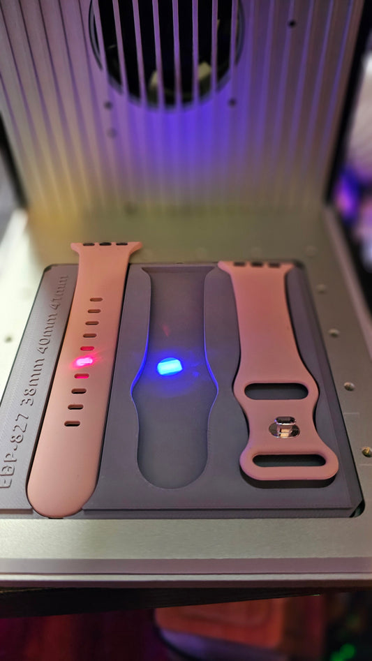 Apple Watch Band Jig Supports 2 Watch Strap Types xTool F1 Laser Engraver