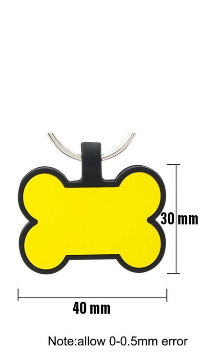 Silent Silicone Dog Bone Shape Dog Tag Jig xTool F1 Laser Engraver
