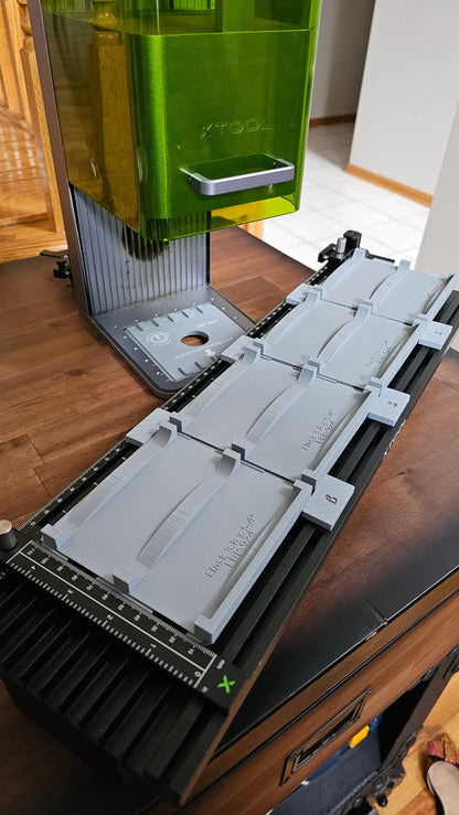 Flask Jig for the xTool F1 Laser Engraver