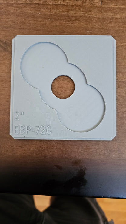 2" Coin Jig for Xtool F1 Laser Engraver