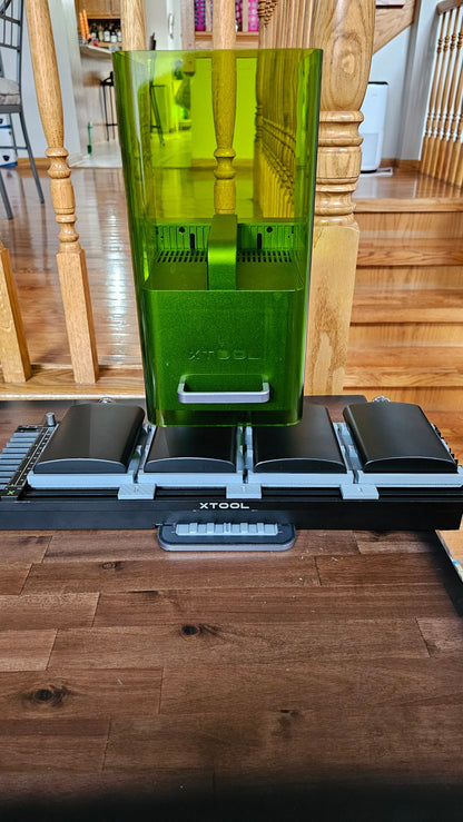 Flask Jig for the xTool F1 Laser Engraver