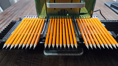 SLIDER VERSION Pencil & Pen Jig with Alignment xTool F1 Laser Engraver
