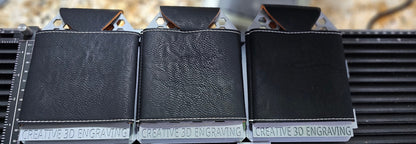 SLIDER Leather Cooler Jig xTool F1 Laser Engraver