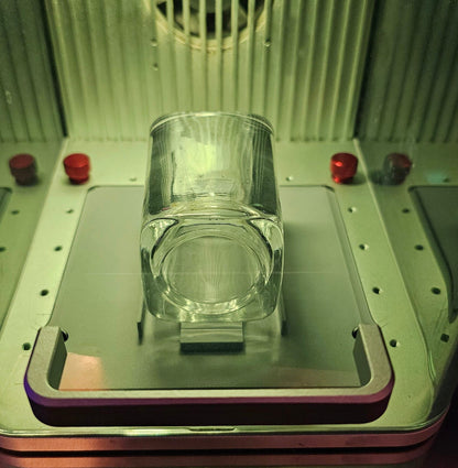 Whisky Shot Glass Jig xTool F1 Laser Engraver