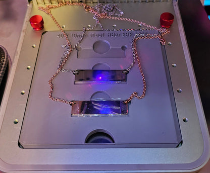 xTool Horizontal Bar Jewelry Jig for the xTool F1 Laser Engraver Includes XCS File
