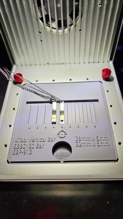xTool Vertical Bar Jewelry Jig  for the xTool F1 Laser Engraver