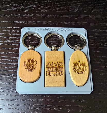 3 Deluxe Wood Key Chain Jig xTool F1 Laser Engraver