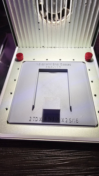 1.5 Classic Acopa 1.5 oz. whiskey / shot glass Jig xTool F1 Laser Engraver