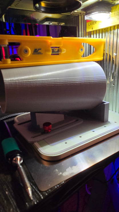 Adjustible Cup Support with Built Slide Leveler and Alignment Jig xTool F1 Laser Engraver