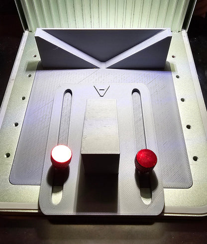 Adjustible Cup Support with Built Slide Leveler and Alignment Jig xTool F1 Laser Engraver