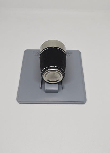JDS Leatherette 2oz. shot glasd Jig xTool F1 Laser Engraver