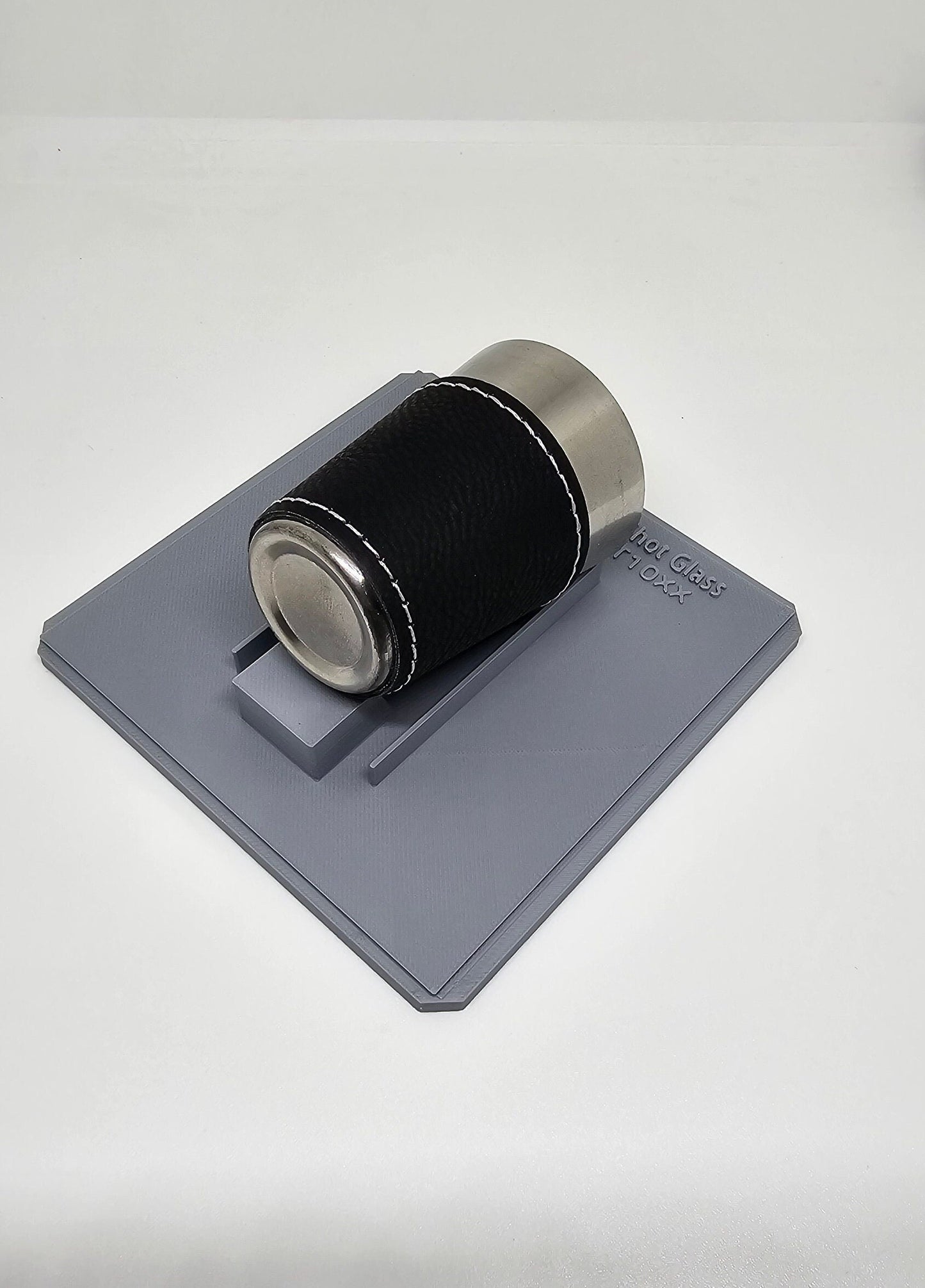 JDS Leatherette 2oz. shot glasd Jig xTool F1 Laser Engraver