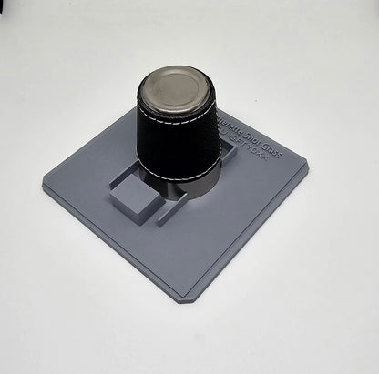 JDS Leatherette 2oz. shot glasd Jig xTool F1 Laser Engraver