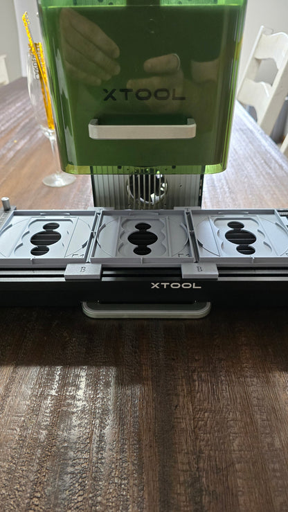 Deluxe Coast Slider Jig for the xTool F1 Laser engraver