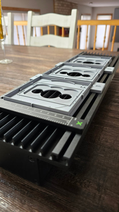 Deluxe Coast Slider Jig for the xTool F1 Laser engraver