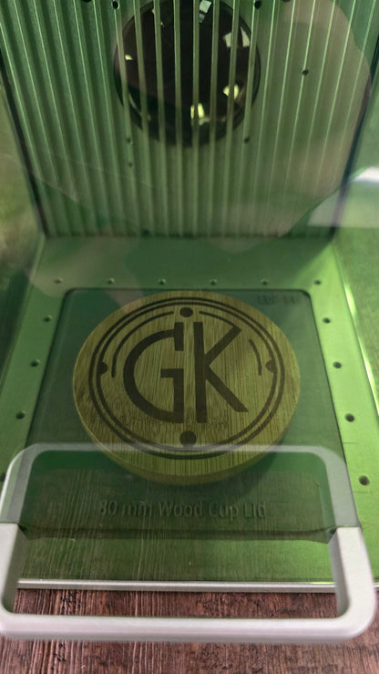 80mm  Wood Candle Jig xTool F1 Laser Engraver