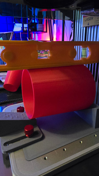 Adjustible Cup Support with Built Slide Leveler and Alignment Jig xTool F1 Laser Engraver